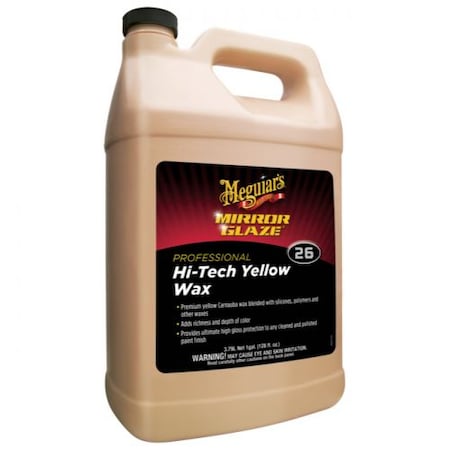 Meguiars WAX PROF HI TECH YELLOW 1gal MGM-2601
